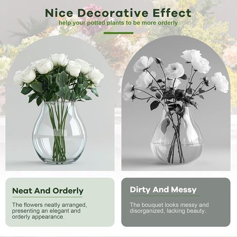 3Pcs Floral Grid for Vase, Reuseable Flower Arrangement Holder for Floral Stems Bouquets Plant Fixation (5'' Dia) in Kuwait