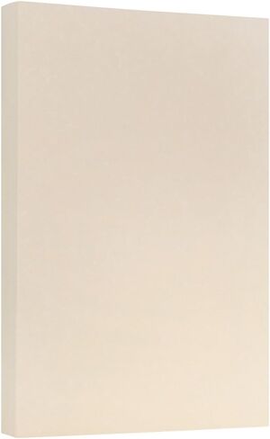 JAM PAPER Legal Parchment 24lb Paper - 90 gsm - 8.5 x 14 - Nautral Recycled - 100 Sheets/Pack in Saudi Arabia
