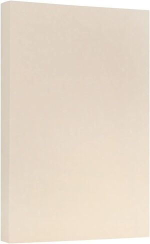 JAM PAPER Legal Parchment 24lb Paper - 90 gsm - 8.5 x 14 - Nautral Recycled - 100 Sheets/Pack in Saudi Arabia