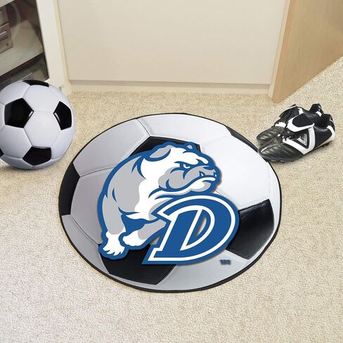 Fanmats 4055 Drake University Bulldogs Nylon Soccer Ball Rug in Saudi Arabia