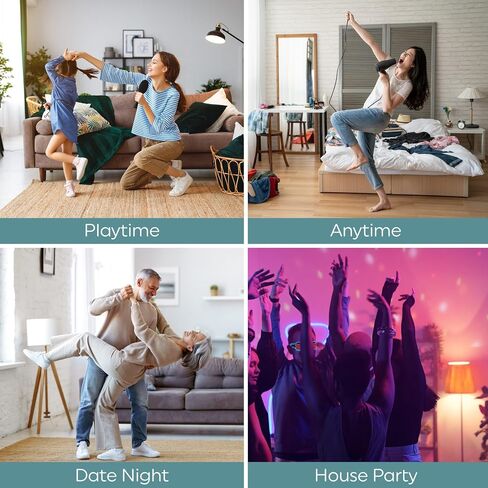 مصباح إضاءة LED بمكبر صوت متغير اللون من GE LED+ مع جهاز تحكم عن بعد، 9 وات، متعدد الألوان + أبيض ناعم، A21 (عبوة واحدة) in Saudi Arabia