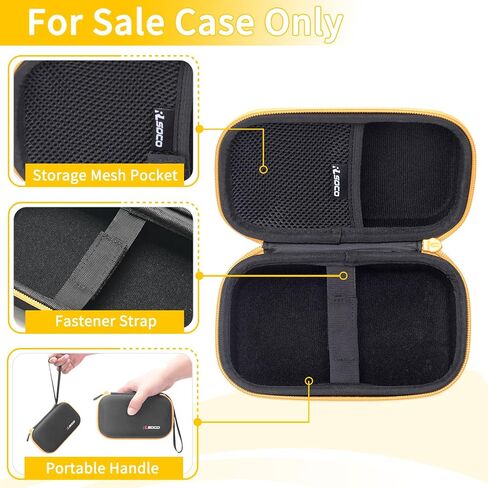 RLSOCO Hard Case for Braun ThermoScan 7/ThermoScan 5/ThermoScan 6 Digital Ear Thermometer,Fits for Braun IRT6520 / IRT6500 / IRT6020 / IRT6515 Ear Thermometers (Case Only) in Saudi Arabia