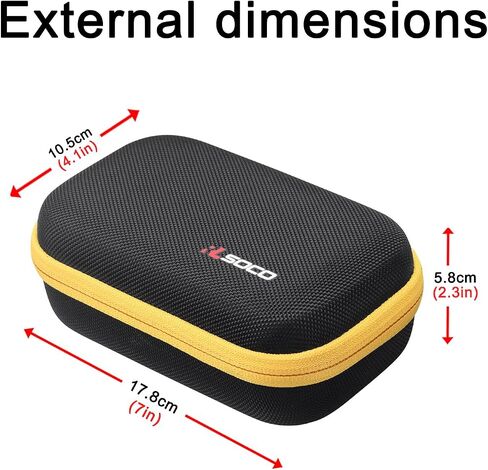 RLSOCO Hard Case for Braun ThermoScan 7/ThermoScan 5/ThermoScan 6 Digital Ear Thermometer,Fits for Braun IRT6520 / IRT6500 / IRT6020 / IRT6515 Ear Thermometers (Case Only) in Saudi Arabia