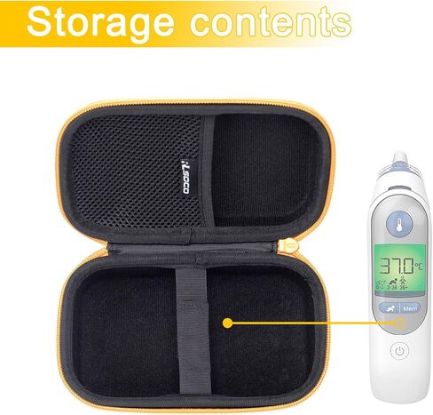 RLSOCO Hard Case for Braun ThermoScan 7/ThermoScan 5/ThermoScan 6 Digital Ear Thermometer,Fits for Braun IRT6520 / IRT6500 / IRT6020 / IRT6515 Ear Thermometers (Case Only) in Saudi Arabia