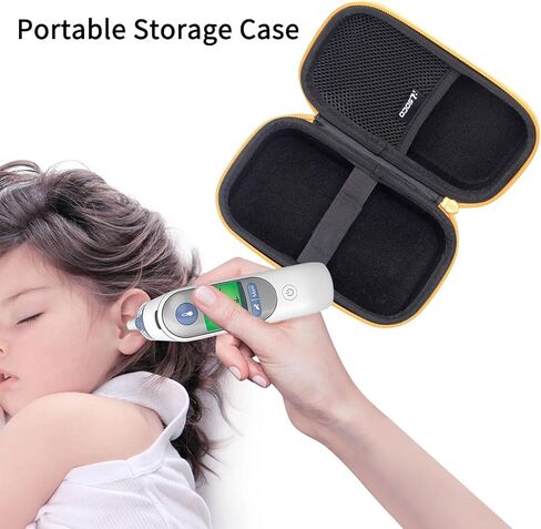 RLSOCO Hard Case for Braun ThermoScan 7/ThermoScan 5/ThermoScan 6 Digital Ear Thermometer,Fits for Braun IRT6520 / IRT6500 / IRT6020 / IRT6515 Ear Thermometers (Case Only) in Saudi Arabia