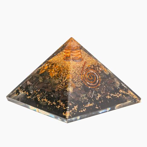 Selenite XL 85MM Orgone Energy Generator Pyramid (Selenite, XL 85MM) in Saudi Arabia