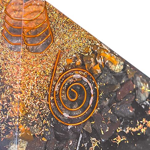 Selenite XL 85MM Orgone Energy Generator Pyramid (Selenite, XL 85MM) in Saudi Arabia
