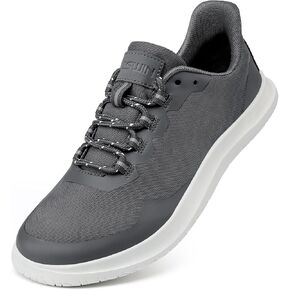 Mens Barefoot Walking Shoes Zero Drop Minimalist Casual Shoes Mesh Breathable Comfortable Sneakers