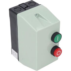 Magnetic Electric Motor Starter, Single Phase 2.2KW 3HP, 3 Phase 4KW 5.5HP Magnetic Motor Starter with Waterproof Plug, Overload and Defect , Magnetic Switch Box