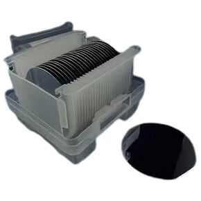 Silicon Wafer 4inch P Type100 1-10Ω Single Side Polished Semiconductor Substrate【Sokatec】 (1)