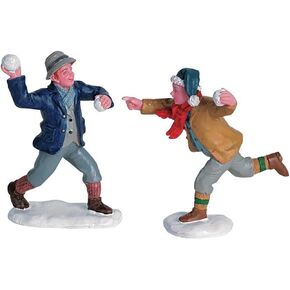 Lemax Christmas Village Snowball Fun Set of 2-62308
