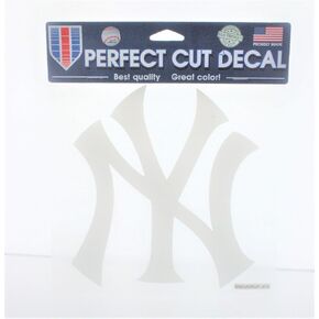 New York Yankees Die-Cut Decal - 8"x8" White