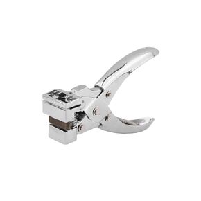 Heavy Duty Steel Handheld Hanger Hole Punch, T Slot Shape Hole Punch, Airplane Hole Punch Euro Slot Punch T-Hook Clamp Pliers Cutter ID Punching, Ideal for DIY Handmade Crafts Utensils (T Solt)