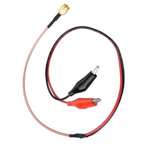 Health Gear SMA Test Leads, Coaxial to, Testing Cable, Testing Wire, RF Connection Cable, 1Pcs Radio Frequency Connection Cable Red Black Test Testing Wire 52cm