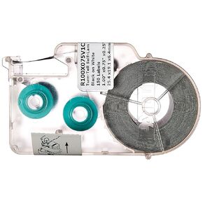 Panduit R100X150V1C P1 Cassette Turn-Tell Self-Laminated Label, Vinyl, White