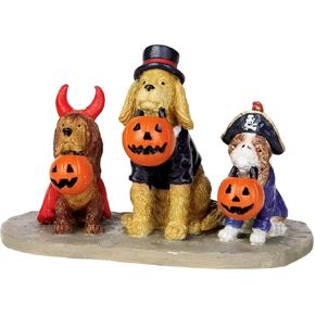 Lemax Spooky Town Halloween Trick or Dog Treats 12887