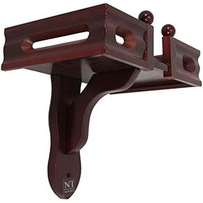 Buddha Altar Shelf Stand Wooden Wall Rack Ming (12x18x12.5 inches, Cherry)