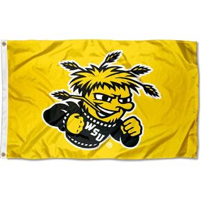 Wichita State Shockers Gold 3x5 Flag