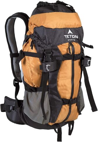 TETON Sports Hiker 3700 Ultralight Internal Frame High-Performance Backpack for Hiking, Camping, Travel, and Outdoor Activities; 60L, Navy in Kuwait