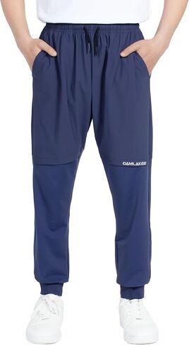 CAMLAKEE Boys' Mesh Athletic Sweatpants Kids Lightweight Joggers Quick Dry Active Running Pants in Saudi Arabia