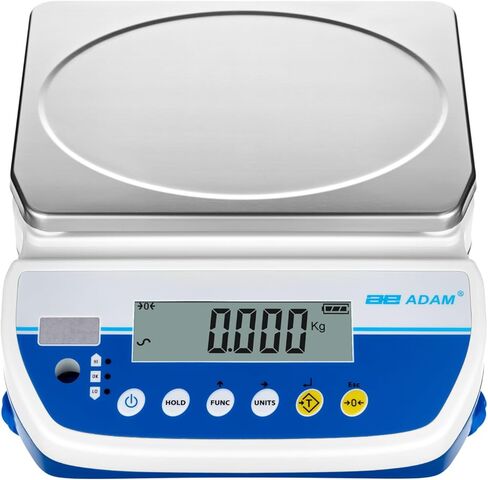Adam Equipment LBX 6 - موازين الطاولة المدمجة Latitude - السعة: 12 رطل / 6 كجم، إمكانية القراءة: 0.002 رطل / 1 جرام in Kuwait