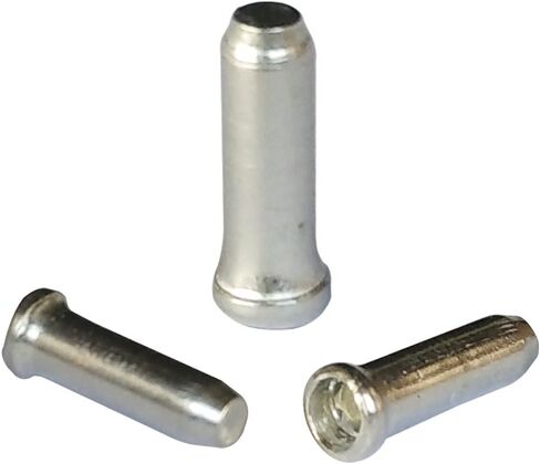 (إجمالي 30 قطعة 10 قطعة 5 مم سبائك فضية الطريق دراجة جبلية كابل فرامل يد الدراجة أطراف قبعات نهاية تجعيد + 10 قطعة 4 مم Shift Derailleur كابل أطراف نهاية + 10 قطعة تجعيد نهاية الكابل in Kuwait