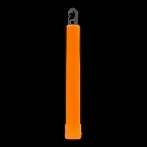 Cyalume Military Grade Red Glow Sticks - Premium Bright 6" ChemLight Emergency Glow Sticks with 8 Hour Duration (Bulk Pack of 10 Chem Lights) in Saudi Arabia