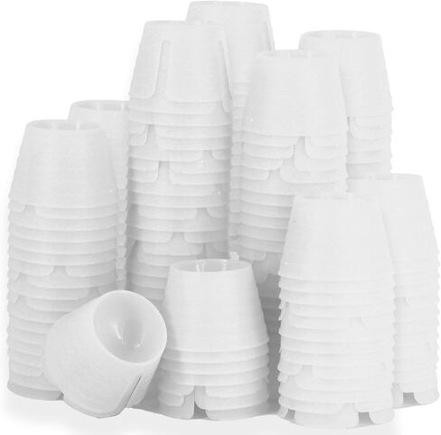 Plastic Dappen Dishes, Dental Plastic Dappen Dishes, Nails Manicure Acrylic Cup, Mixing Bowls Small Plaster Cup Container, Dental, Nails, Tattoo (100, Green) in Saudi Arabia