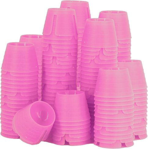 Plastic Dappen Dishes, Dental Plastic Dappen Dishes, Nails Manicure Acrylic Cup, Mixing Bowls Small Plaster Cup Container, Dental, Nails, Tattoo (100, Green) in Saudi Arabia