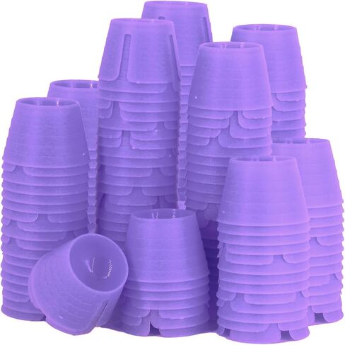 Plastic Dappen Dishes, Dental Plastic Dappen Dishes, Nails Manicure Acrylic Cup, Mixing Bowls Small Plaster Cup Container, Dental, Nails, Tattoo (100, Green) in Saudi Arabia