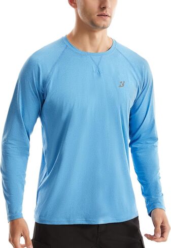 قمصان سباحة Roadbox UPF 50+ Rash Guard - قمصان طويلة الأكمام للحماية من أشعة الشمس فوق البنفسجية SPF - قمصان للصيد في الهواء الطلق سريعة الجفاف in Kuwait