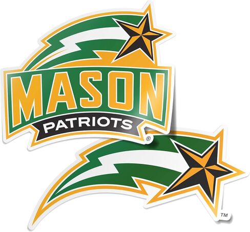 ملصق صبار الصحراء جورج ماسون جامعة GMU الوطنيين ملصق حائط من الفينيل‏ للكمبيوتر المحمول زجاجة مياه سجل قصاصات السيارة (مجموعة 4 بوصة V1) in Kuwait