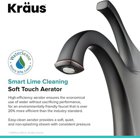 KRAUS KBF-1201BG Arlo Single Handle Basin Bathroom Faucet with Lift Rod Drain and Deck Plate, Brushed Gold (2-Pack) in Saudi Arabia