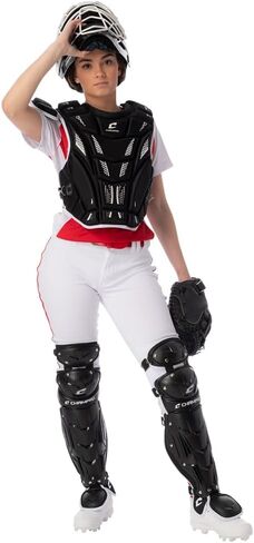 مجموعة CHAMPRO CHAMPRO Fastpitch Softball Catcher - غطاء للرأس in Saudi Arabia
