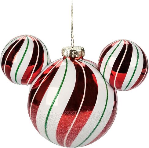 Disney Mickey Mouse Icon Glass Ball Sketchbook Ornament ? Peppermint in Saudi Arabia