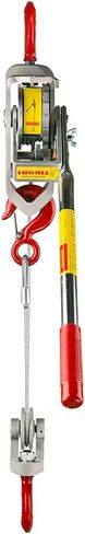 Lug-All 3000-10 Industrial-Grade Cable Come Along Ratchet Winch Hoist Featuring Double or Single Line Lift Capabilities With 1 1/2 Ton Capacity in Saudi Arabia
