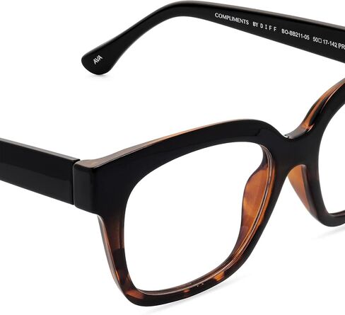 DIFF Reading Glasses blue light blocking, designer lightweight oversized readers Ava Eyewear for Women in Saudi Arabia