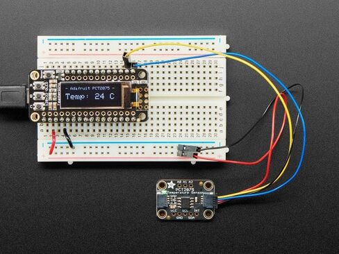 مستشعر درجة الحرارة Adafruit 4369 PCT2075 - Stema QT/Qwiic in Saudi Arabia