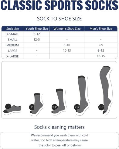 2 Pairs High Football Socks Sport Multiple Sizes over the Knee Baseball Socks Extra Long for Boys Girls Women Men in Saudi Arabia