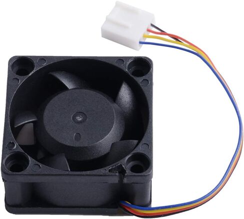 GeeekPi 2-Pack Fan for NVIDIA Jetson Nano, DC 5V 4020 Cooling Fan 40mm×40mm×20mm with Dual Ball Bearing PWM Speed Adjustment Strong Cooling Air Fan with 4PIN Reverse-Proof Connector in Saudi Arabia