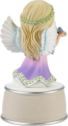 Precious Moments Angel with Butterfly Musical | Wishing You God's Blessings Memorial Gift | Bereavement | Angel Musical in Saudi Arabia
