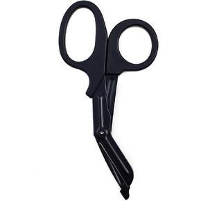EMT Shear, Paramedic Scissors, Rescue, Trauma, First Aid, EMS, First Responder, Nurses, Emergency Medical Surgical (5.50'', Black), Green (EMTS-1)