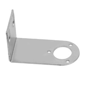 Encoder Bracket, Encoder Mounting Bracket Metal Mounting Stand Digital Display Counter Fixing Bracket 21mm Hole Diameter, Switch Encoders (L Type)