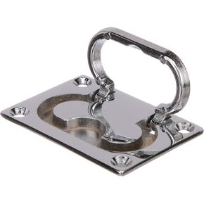 Seachoice Flush Mount Lifting Handle, Chrome-Plated Brass, 3 In. X 2-1/8 In.