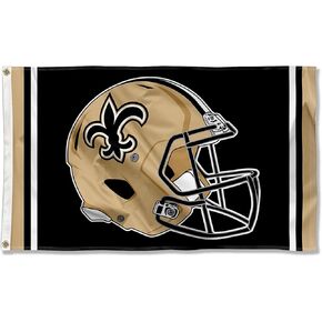 New Orleans Saints New Helmet Grommet Pole Flag
