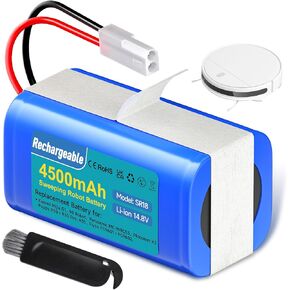 Battery Replacement for Xiaomi MI G1, for Panasonic MC-WRC53, for Phicomm X3, for PUPPY0O R30/ R30 PRO, for FLYCO FC9601/FC9602 Essential MJSTG1 Robot Vacuum Cleaner