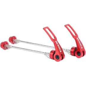 Bike Wheel Hub Front and Rear Skewers Quick Release Skewer Clip Bolt Lever Axle QR 145/180 MM for Road Mountain Bicycle MTB