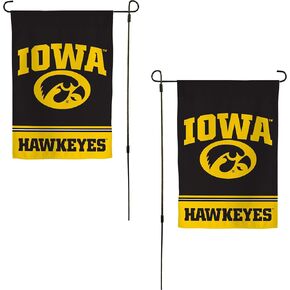 Desert Cactus University of Iowa Garden Flag Hawkeyes Banner 100% Polyester (Design C)