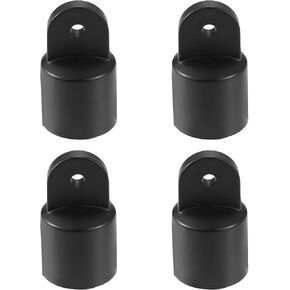 X AUTOHAUX 4pcs Bimini Top Hardware Bimini Boat Top Kayak Canoe Dinghy Nylon Eye End Cap Inside for 1" Tube Boat Accessory