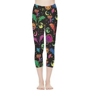 Womens Yoga Pants High Waist Sports Capri Sweatpants Stretch Tummy Control Athletic Workout Leggings